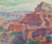 Dodge MacKnight - Towering Castles, Grand Canyon, 1914