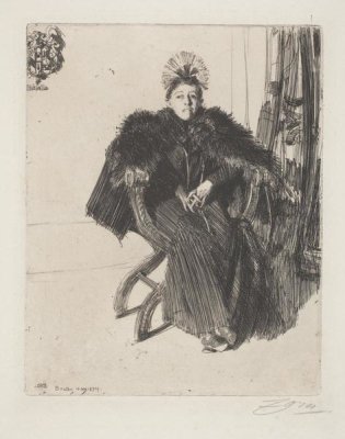 Anders Zorn - Isabella Gardner, 1894