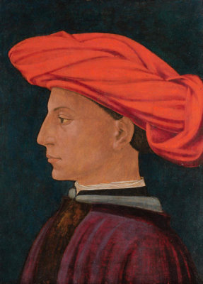 Masaccio - A Young Man in a Scarlet Turban, about 1425-1427
