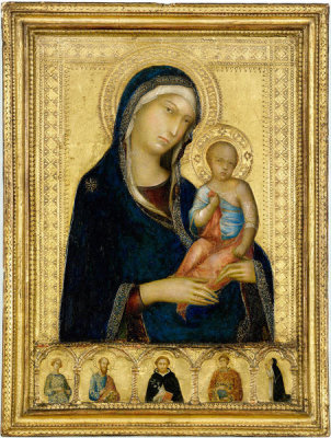 Simone Martini - Virgin and Child, about 1325