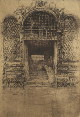 James McNeill Whistler - First Venice Set: The Doorway, 1879-1880