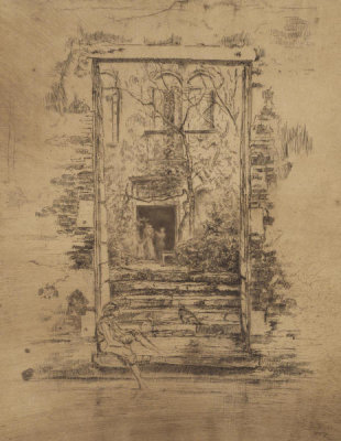 James McNeill Whistler - Second Venice Set: The Garden, 1879-1880