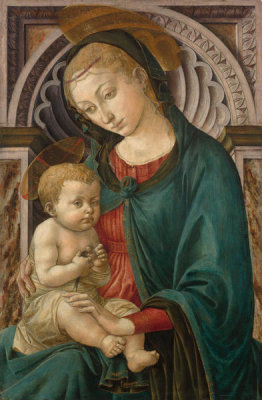 Francesco Pesellino - Virgin and Child, about 1453 - 1457