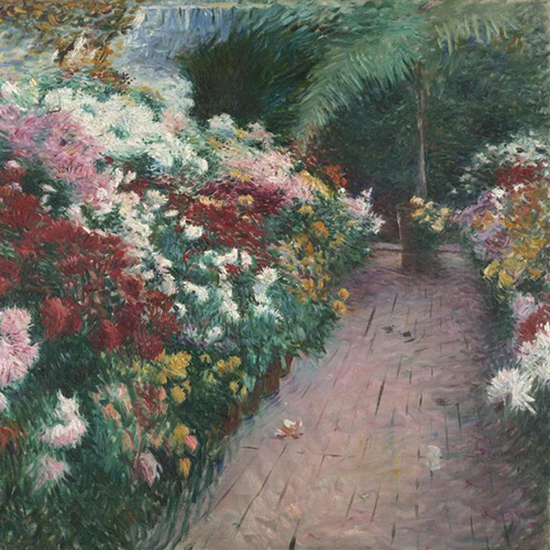 Dennis Miller Bunker, Chrysanthemums, 1888