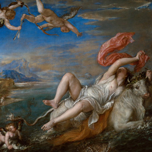 Titian, Rape of Europa, 1562