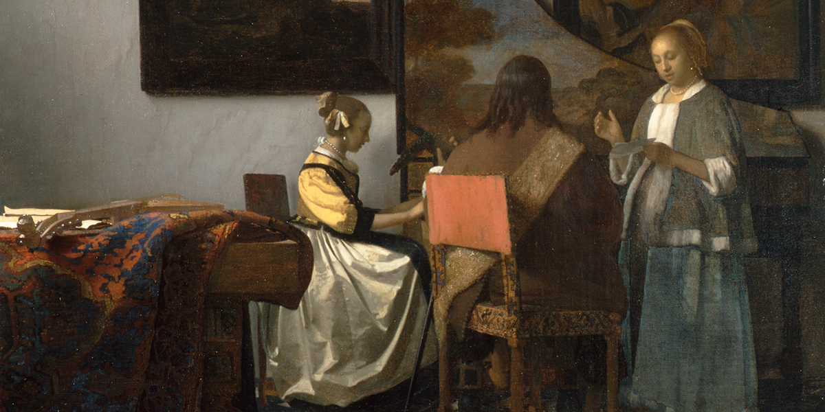 Johannes Vermeer, The Concert, 1663-1666 (stolen)