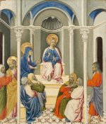 Giovanni di Paolo - Christ Disputing in the Temple, about 1450-1459