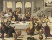 Jacopo Tintoretto - The Wedding Feast at Cana, about 1545