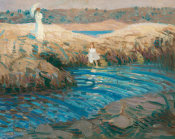Howard Gardiner Cushing - Among the Rocks, 1906-1916