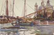John Singer Sargent - Santa Maria della Salute, Venice, 1903-1907