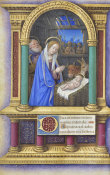 Jean Bourdichon - Book of Hours: The Nativity, 1490-1515