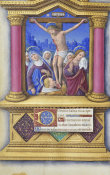 Jean Bourdichon - Book of Hours: The Crucifixion, 1490-1515