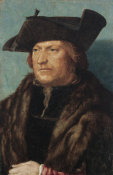 Albrecht Dürer - A Man in a Fur Coat, 1521