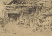 James McNeill Whistler - Second Venice Set: Wheelwright, 1881