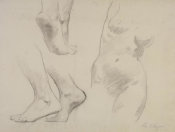 John Singer Sargent - Study for Three Dancing Figures, 1917-1921