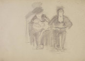 John Singer Sargent - Study for El Jaleo: Seated Musicians, 1881