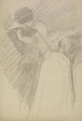 John Singer Sargent - Study for The Spanish Dance: Two Dancers, 1879-1880