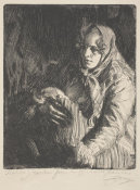 Anders Zorn - Madonna, 1900