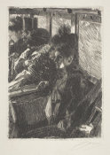 Anders Zorn - The Omnibus, 1892