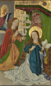 Unknown German artist - The Annunciation, 1450-1550