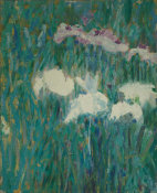 Alfred Quinton Collins - Japanese Irises, late 19th century