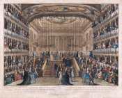 Antonio Baratta - The Noble Theater at St. Benoit [Nobiliore Theatro de vico S. Benedicti], about 1782