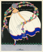 Martha Romme - The Twelve Months of the Year: Floréal, 1919