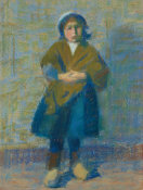 Dodge MacKnight - A Little Girl of Douarnenez, 1889