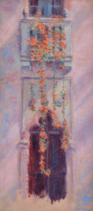 Arthur Pope - Nasturtiums at Fenway Court, 1919