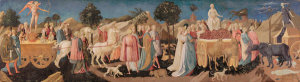 Francesco Pesellino - The Triumphs of Love, Chastity and Death, about 1450