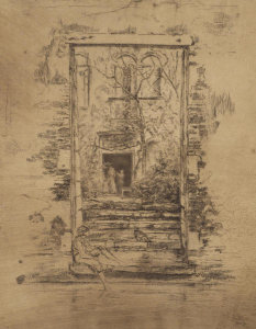 James McNeill Whistler - Second Venice Set: The Garden, 1879-1880