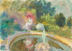 Martin Mower - The Fountain, 1918