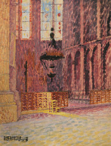 Adrien Sénéchal - Notre Dame de Reims, La Chapelle Absidiale, 1913