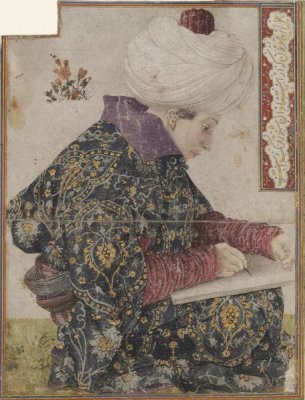 Gentile Bellini - Seated Scribe, 1479-1481