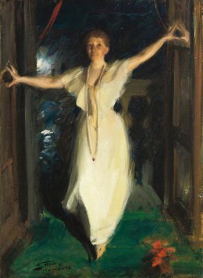 Anders Zorn - Isabella Stewart Gardner in Venice, 1894