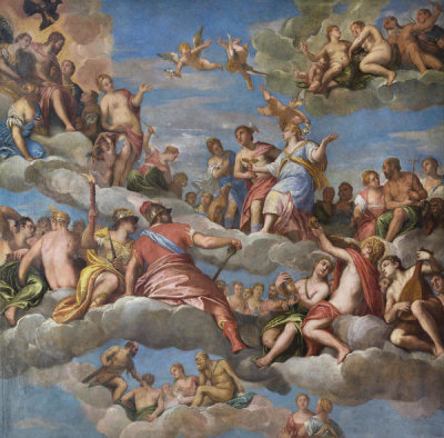Paolo Veronese - The Coronation of Hebe, 1580s