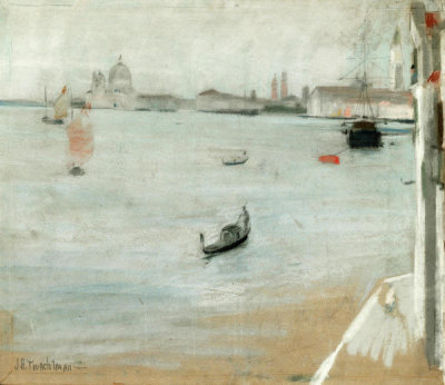 John Henry Twachtman - The Lagoon, Venice, 1885