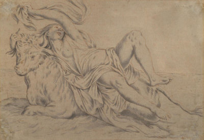 Anton Maria Mitelli - Europa and the Bull, 18th century