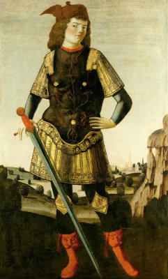 Neroccio di Bartolommeo de'Landi - A Hero of Antiquity, about 1500