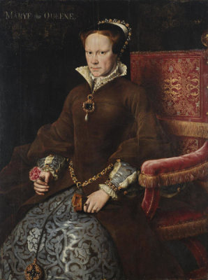 Antonis Mor - Mary I, Queen of England, 1554