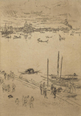 James McNeill Whistler - Second Venice Set: Upright Venice, 1879-1880