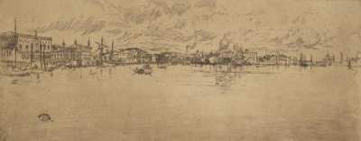 James McNeill Whistler - Second Venice Set: Long Venice, 1879-1880