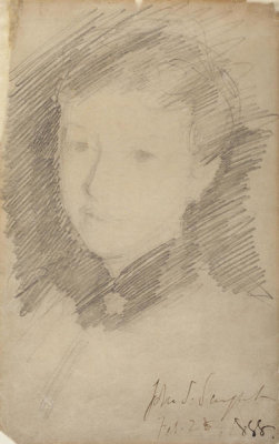 John Singer Sargent - Mrs. Gardner, 1887