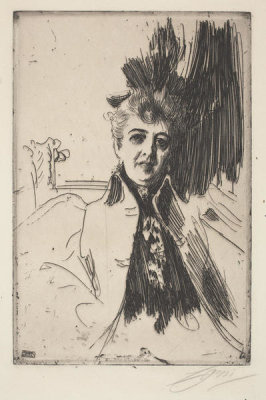 Anders Zorn - Mrs. Potter Palmer, 1896