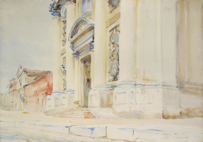 John Singer Sargent - Santa Maria dei Gesuati, Venice, 1903-1904