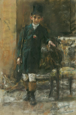 Antonio Mancini - The Little Groom, before 1895