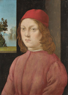 Lorenzo di Credi - A Boy in a Scarlet Cap, about 1448-1537