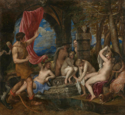 Titian - Diana and Actaeon, 1556-1559