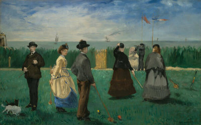 Edouard Manet - The Croquet Party, 1871