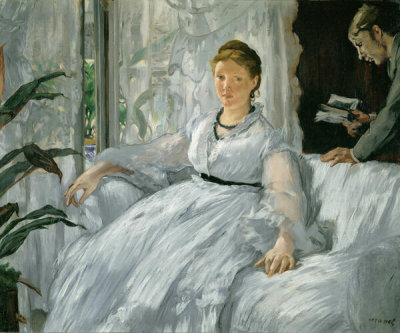 Edouard Manet - Reading, about 1868–1873